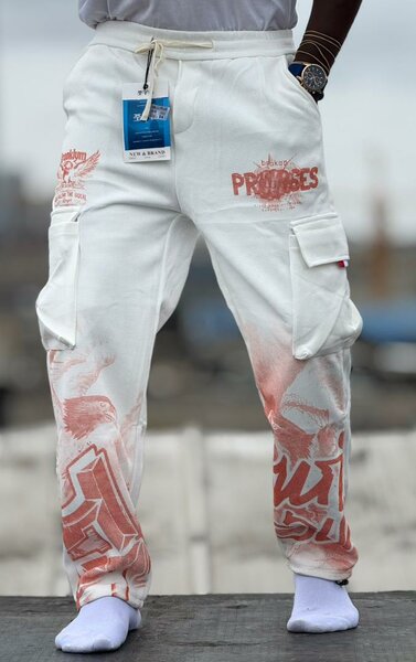 Pantalons imprimés sportifs tendance