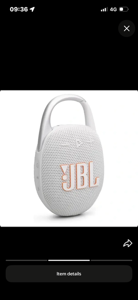 JBL Waterproof Bluetooth Speaker
