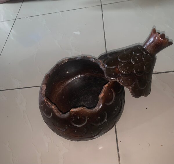 soupières et taliers en terre