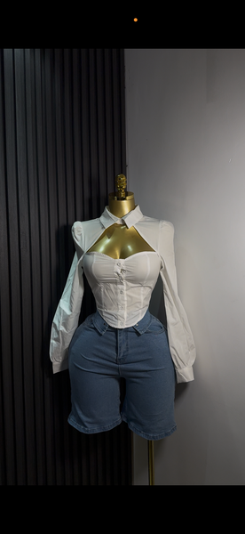 Chemisier Cut-Out Chic