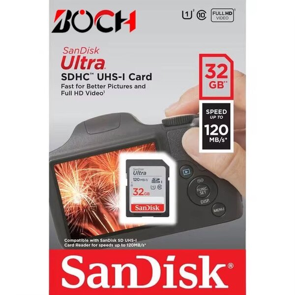 SanDisk Ultra SDHC 32GB Carte