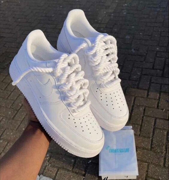 Airforce 1 big lace all white