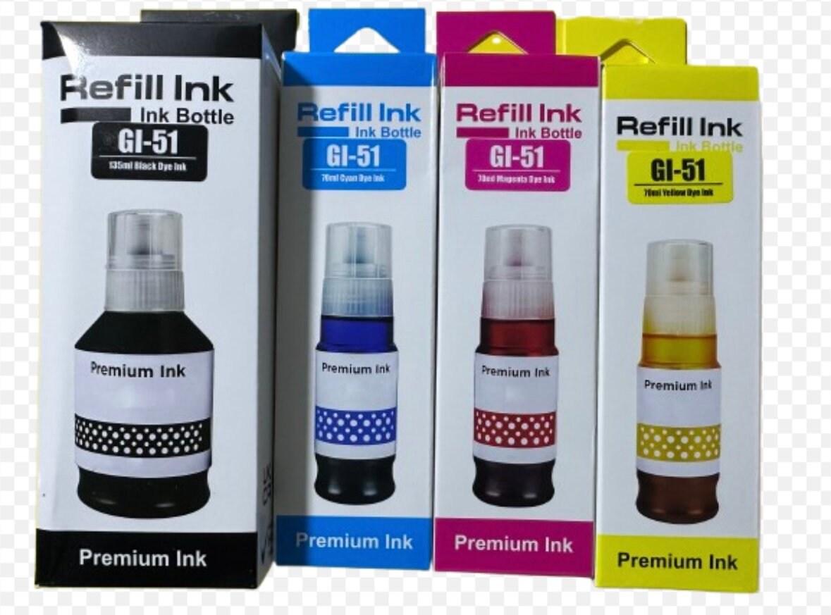 Cartouches d'encre de recharge GI-51