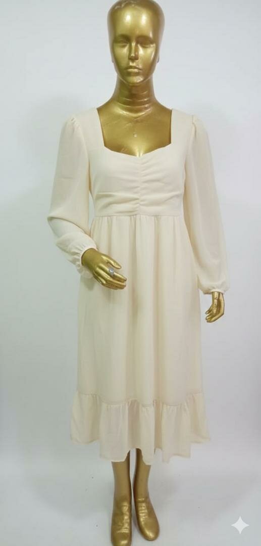 Robe élégante en mousseline