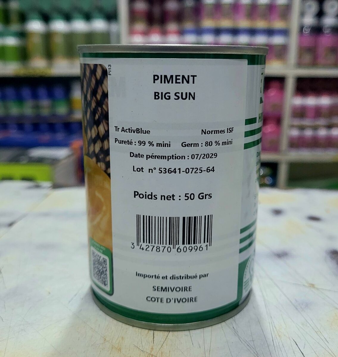 Piments épicés Big Sun 50g