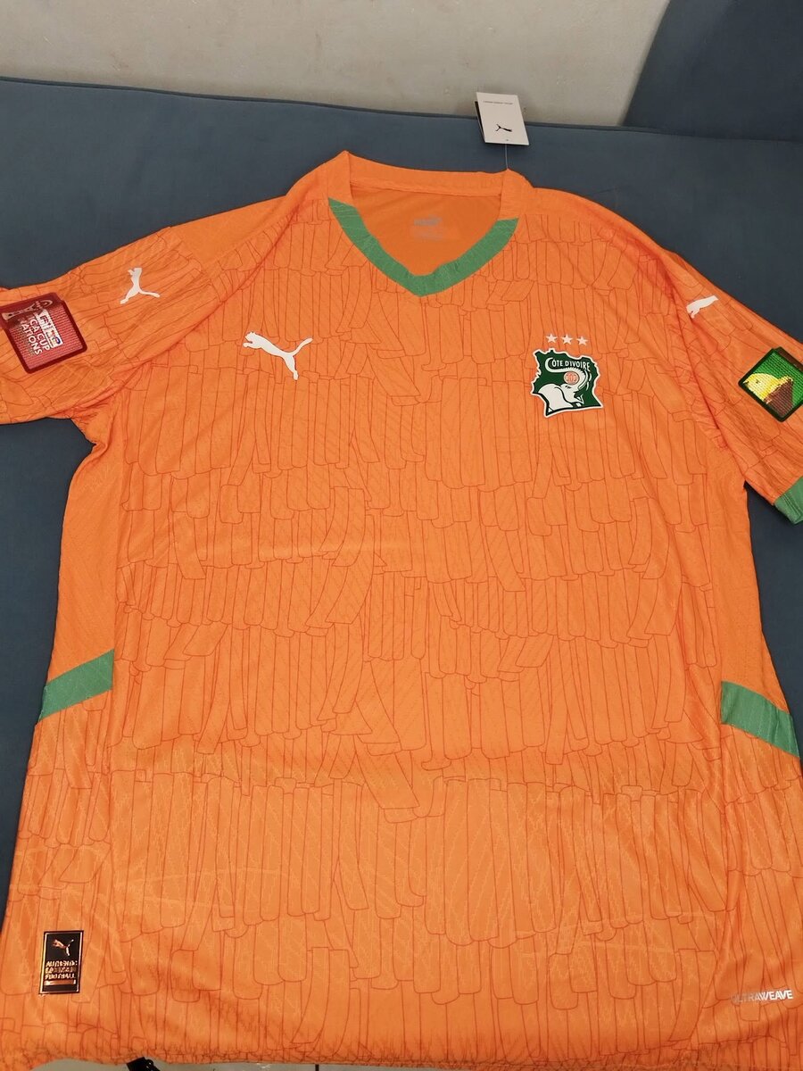 Maillot Côte d'Ivoire 2025