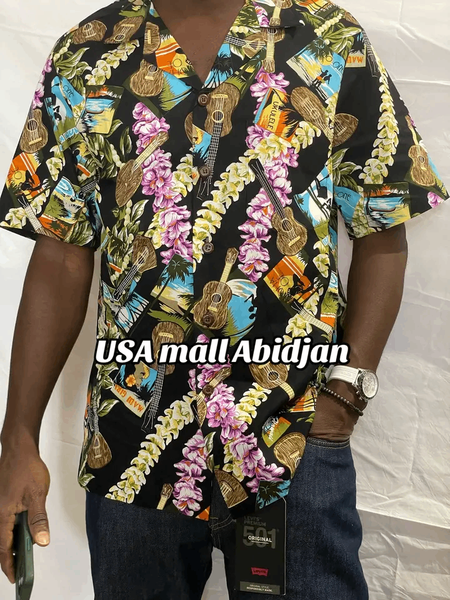 Chemise Hawaïenne Imprimée