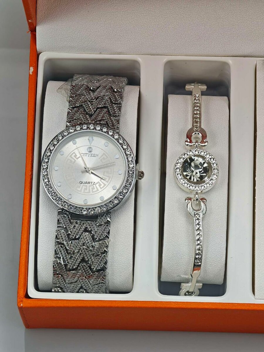 Set bijoux en argent élégant