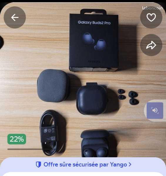 Galaxy Buds2 Pro Sans Fil