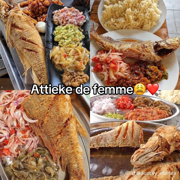 Délicieuse Attiéké Poisson