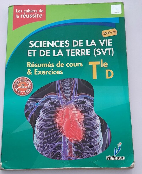 Sciences de la Vie et de la Terre Tle D