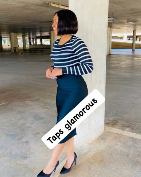 Black striped wool longsleeves