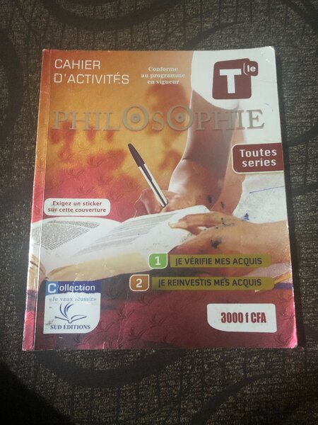 Cahier d'Activités Philosophie
