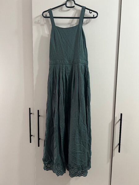 Миди платье с открытой спиной