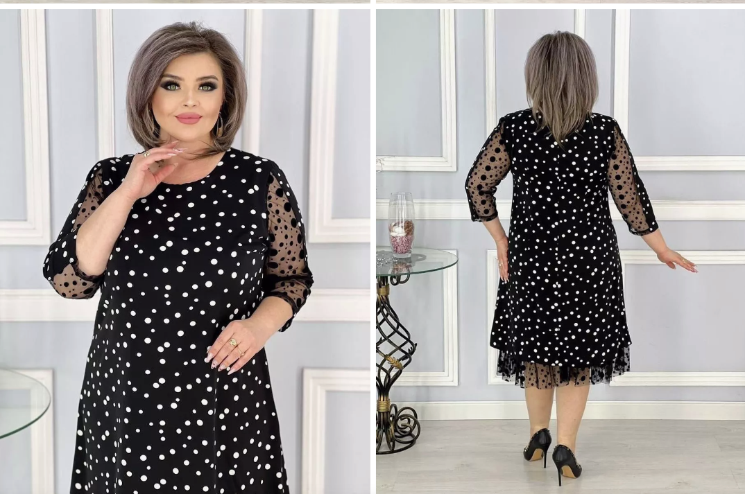 Платье нарядная больших размеров летнее