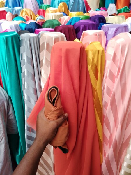 Tissu Grain de diamant