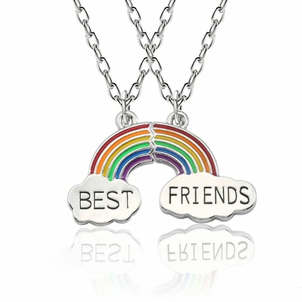 Best Friend Necklace Gift Box