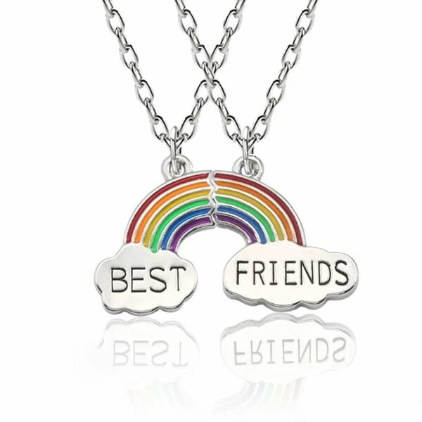 Best Friend Necklace Gift Box
