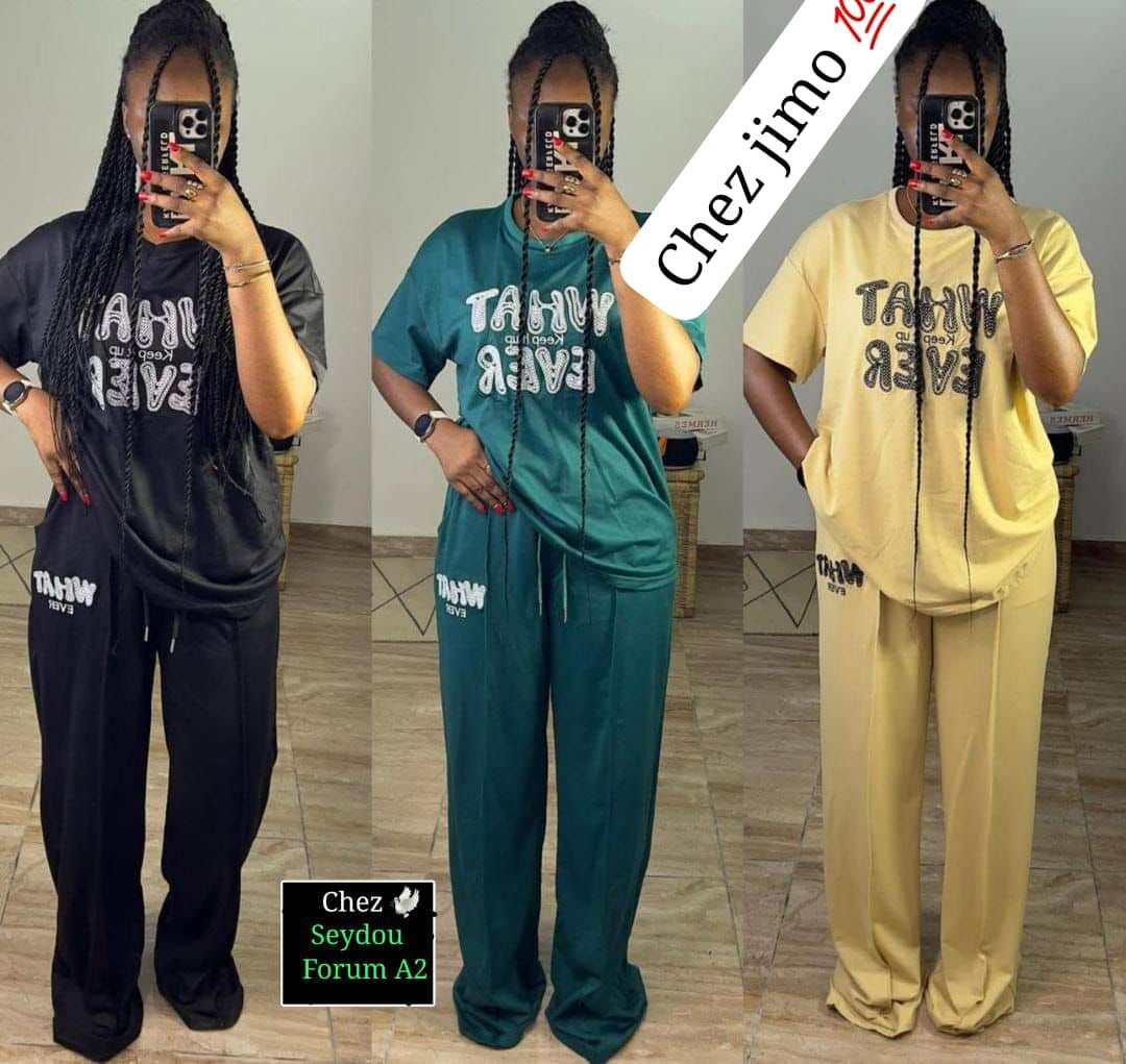 Tenue décontractée unisexe