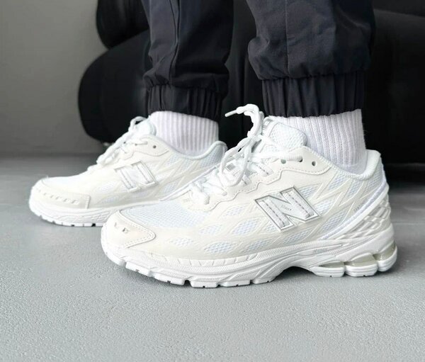 Baskets blanches unisexes