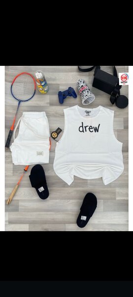 Débardeur blanc Drew relax