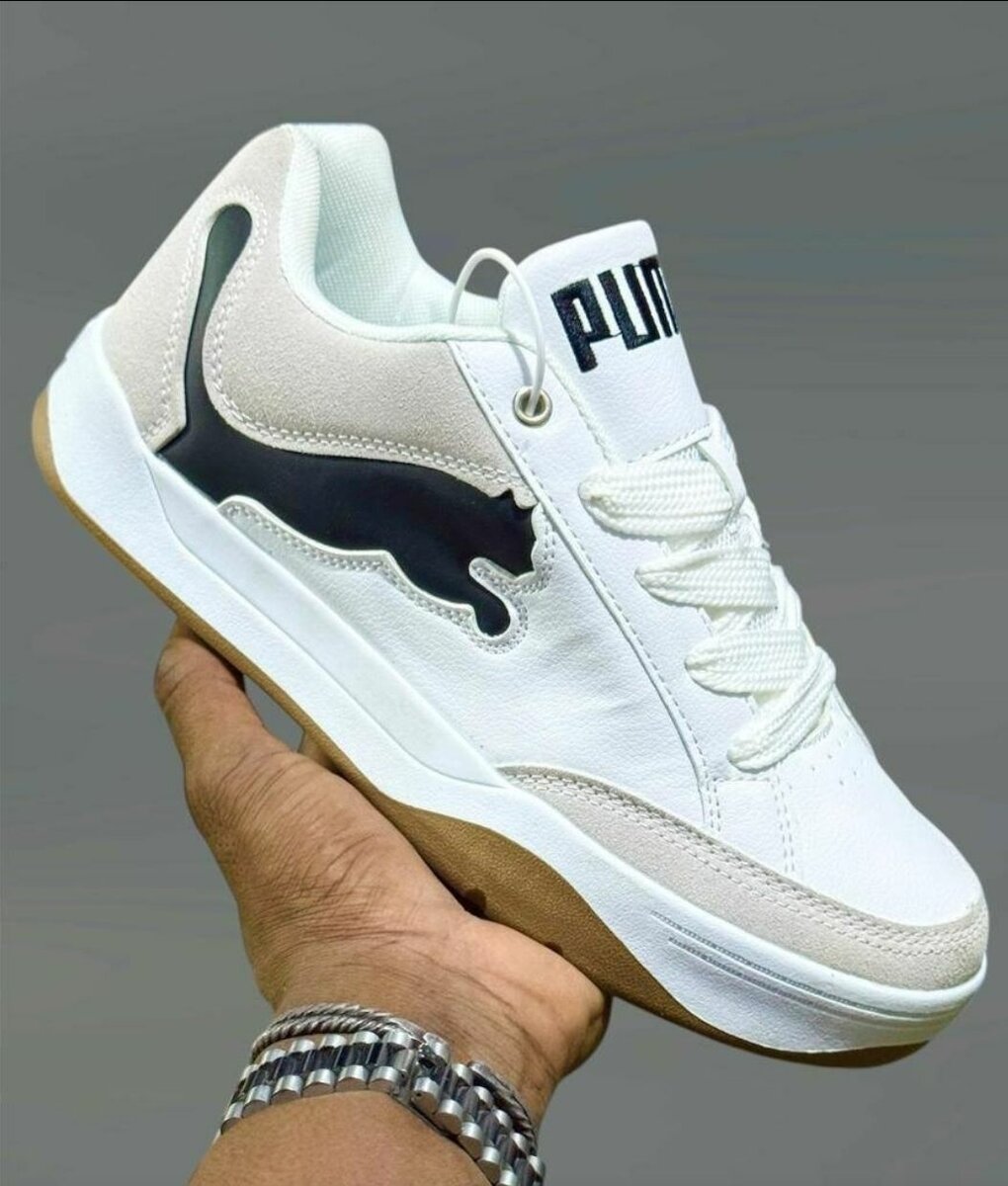 Puma blanches pour homme