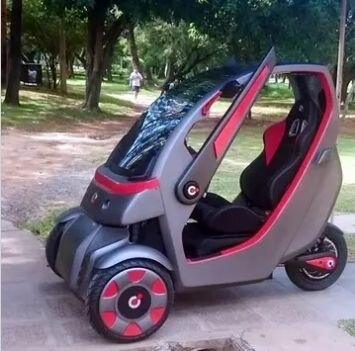 Véhicule électrique compact