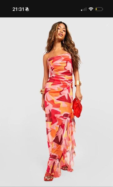 Robe longue imprimée été