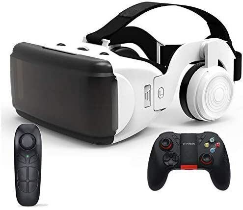 Casque VR avec manette et télécommande