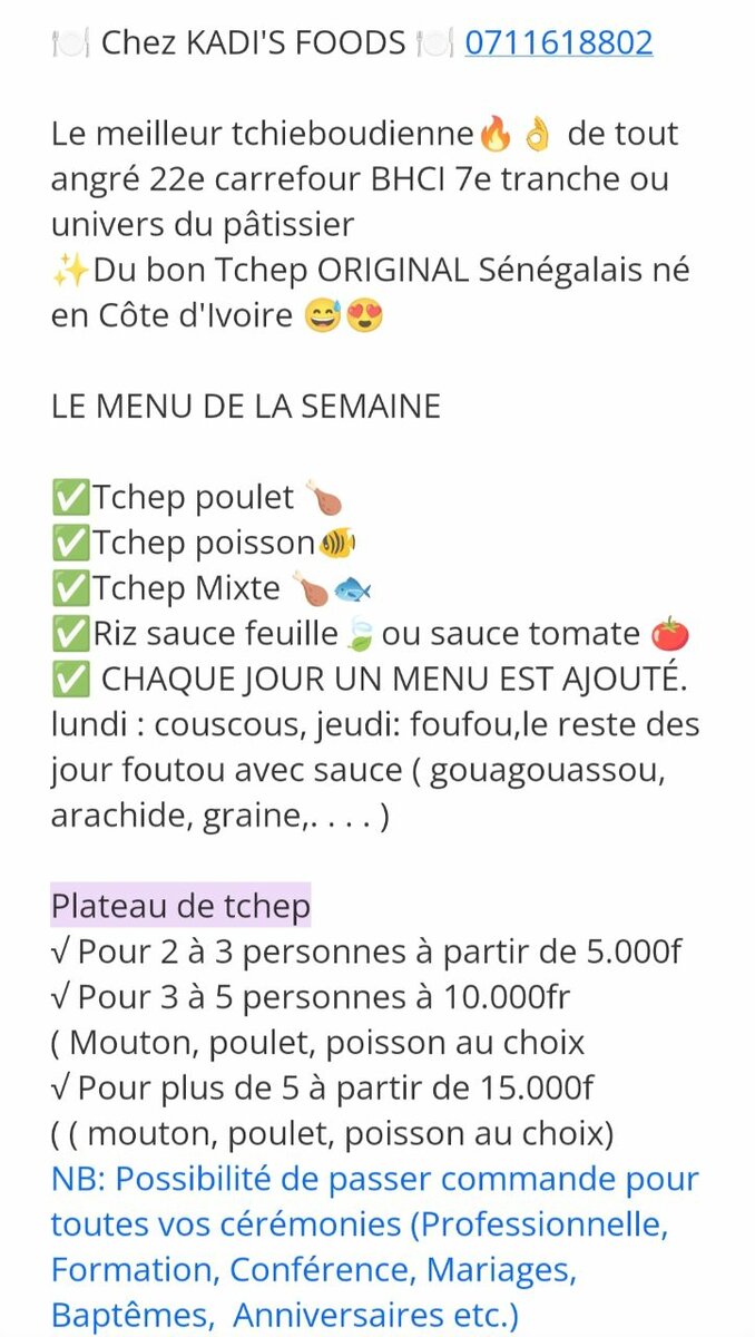 Tchep Sénégalais Authentique