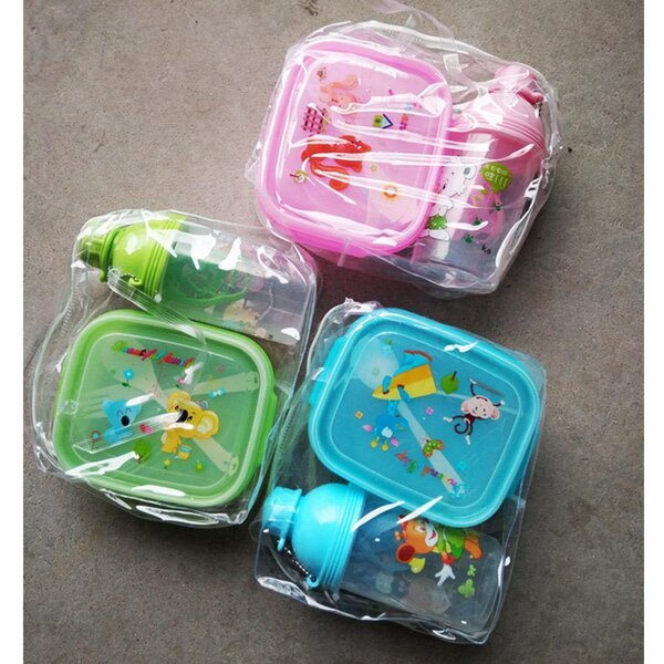 Set lunch-box enfant avec bouteille