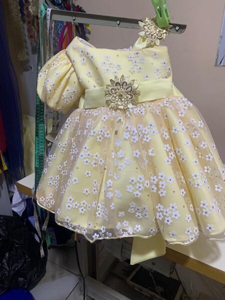 Robe Mignonne Fille Fleurie