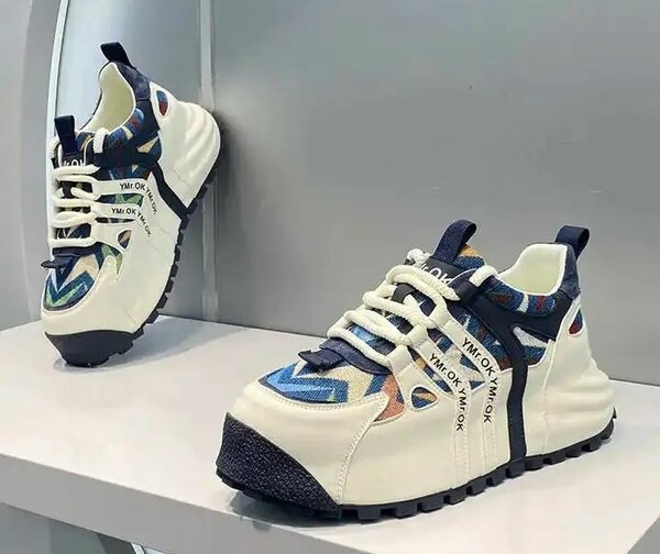 Chaussures de sport épaisses pour hommes et femmes