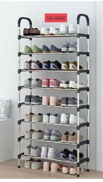Étagère de chaussures à 8niveaux (M3)