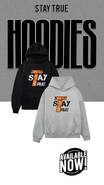Stay True Hoodies