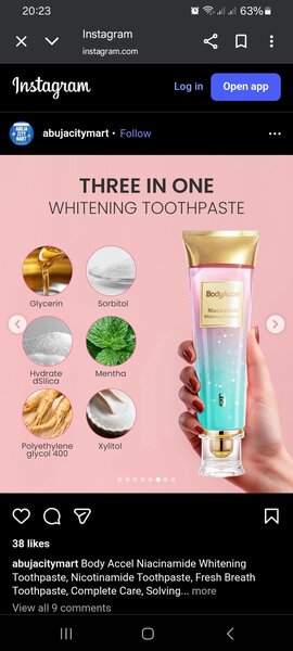 BodyAccel  au Niacinamide