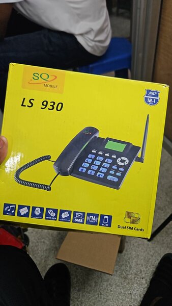 Téléphone fixe rechargeable