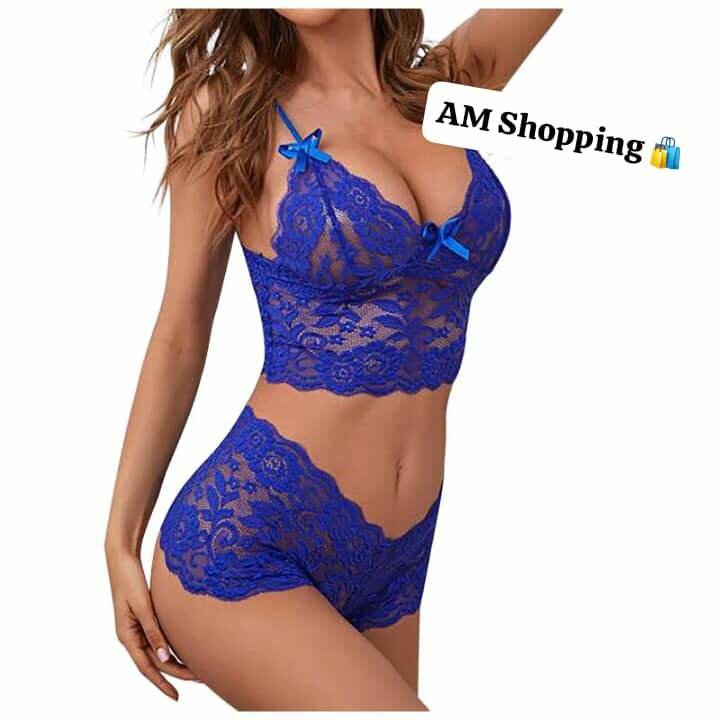 Ensemble lingerie dentelle sexy
