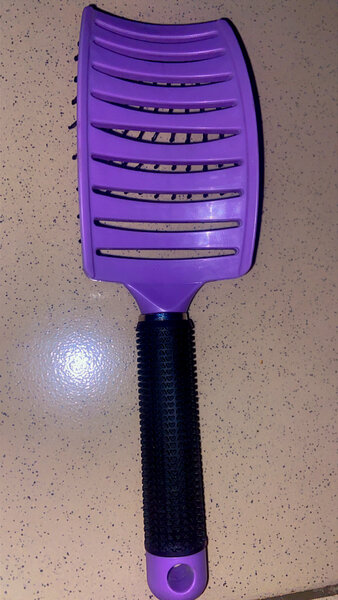 Brosse à cheveux ventilée violette