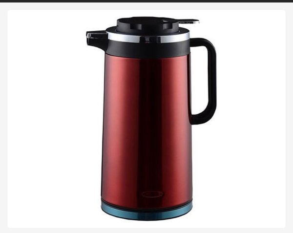 Electric Vacuum Flask Kettle 2.0L - Red