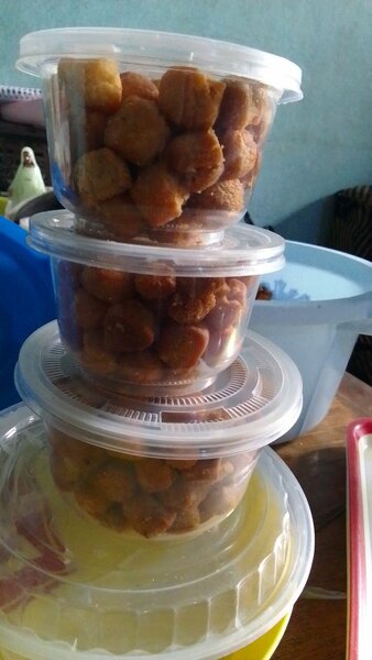 Croquette sucrée amuse bouche