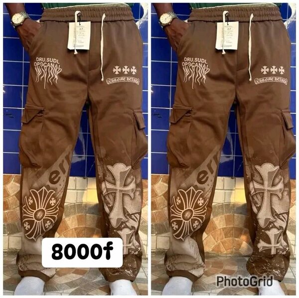 Pantalons Cargo Streetwear Hommes