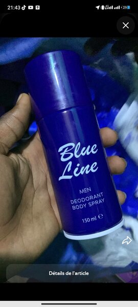 Déodorant Homme Blue Line