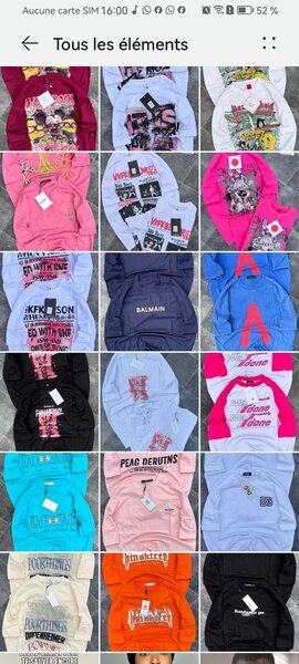 Sweatshirt tendance unisexe