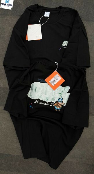 T-shirt noire streetwear