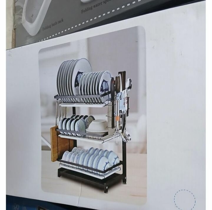 Égouttoir à vaisselle 3 niveaux