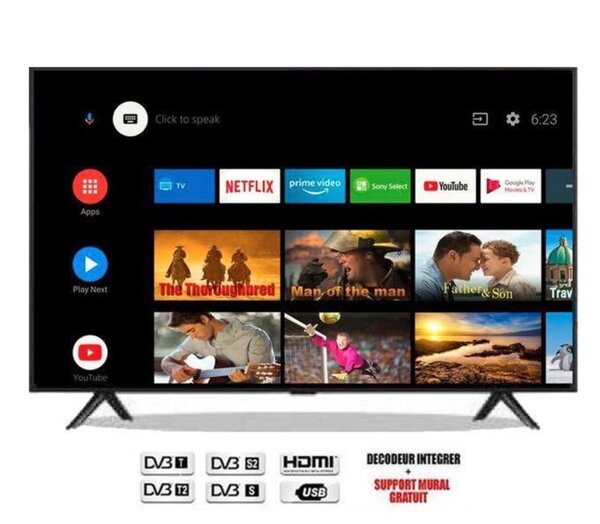 Smart TV 4K écran HD