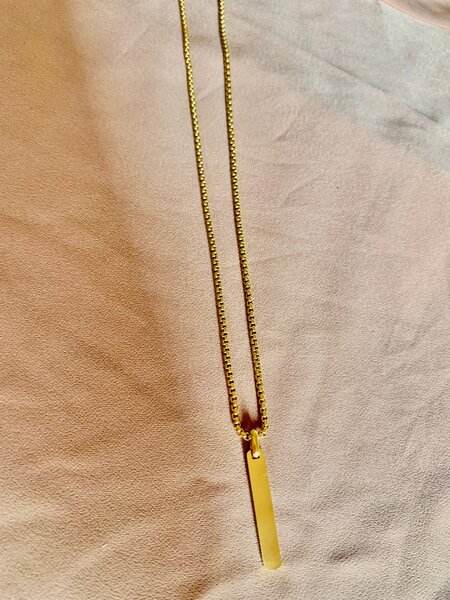 Male pendant necklace