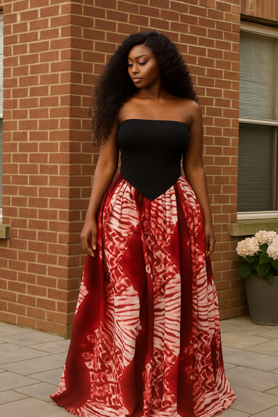 Robe bustier élégante