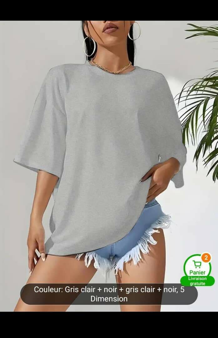 T-shirt confortable pour femme